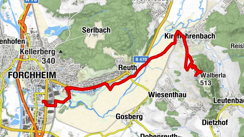 Ein fränkischer Kultberg