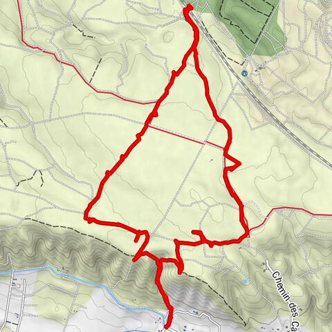 Das Plateau über Coudoux
