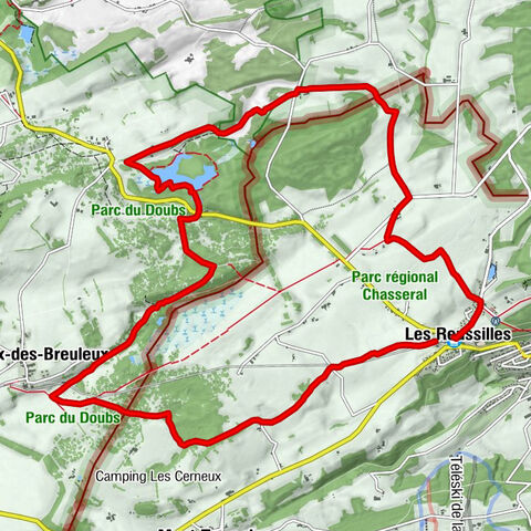 Les reusilles- etang de grueres