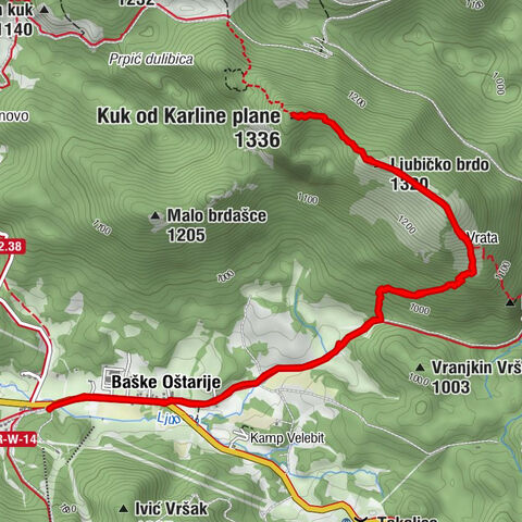 Kuk od Karline plane