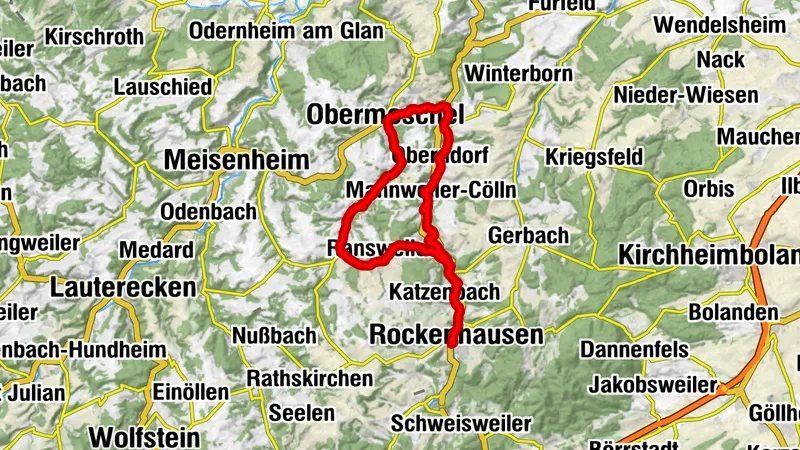 Alte Welt alrededor de Rockenhausen
