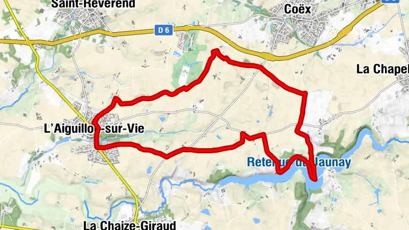RECORRIDO Nº2 - L'AIGUILLON SUR VIE