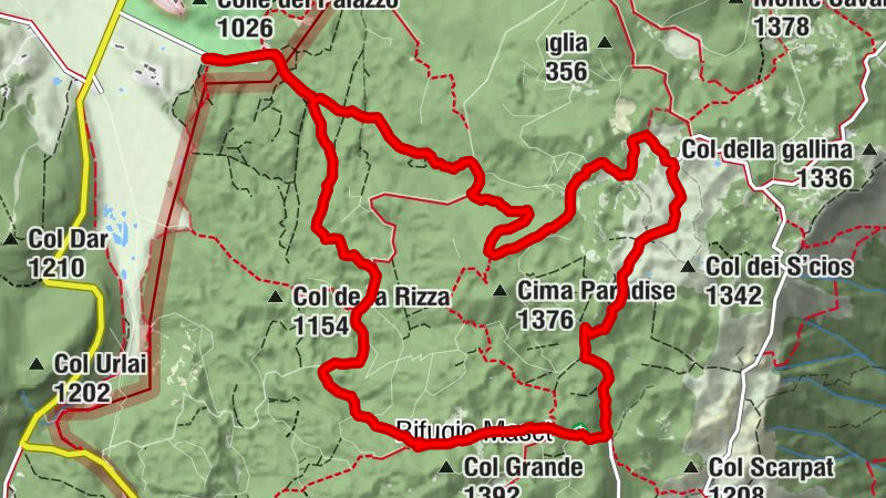 Anello Cansiglio-Malga Scios