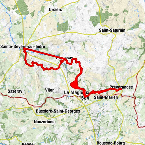 Préveranges - Sainte-Sévère-sur-Indre