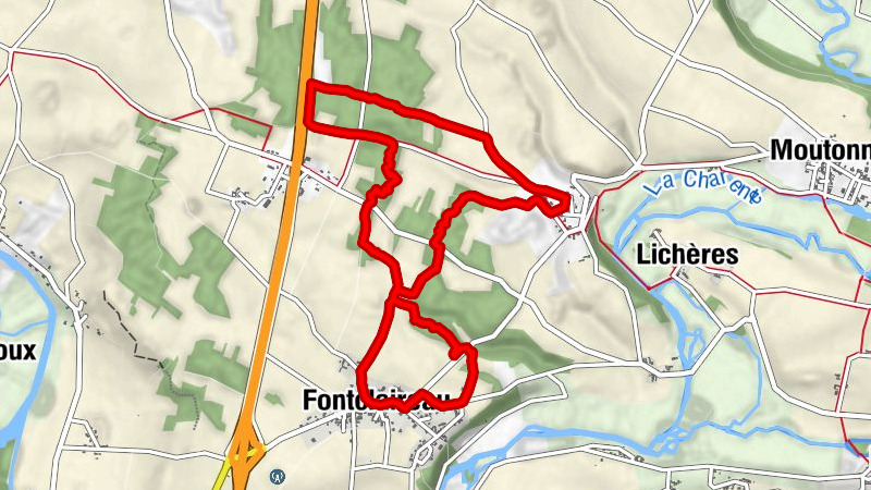 Rando Fontclaireau 2025 8 kms