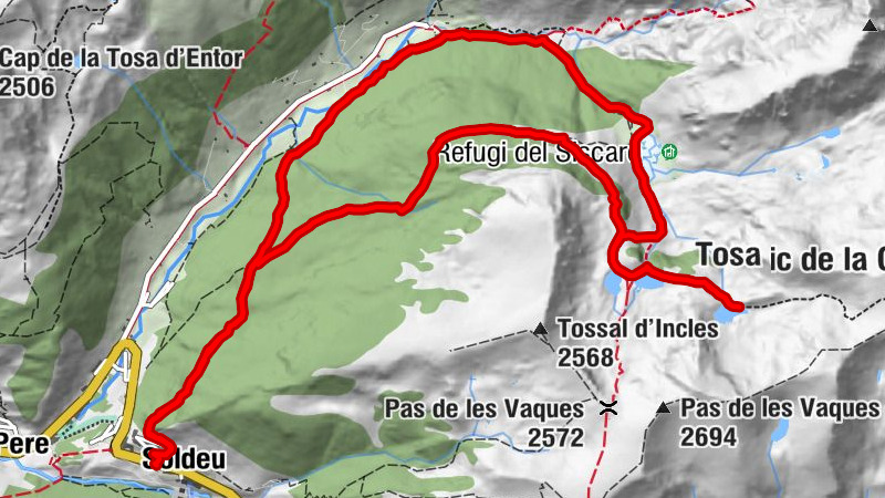 Soldeu - Estanys Siscaro - Soldeu
