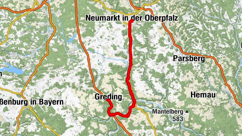 Fränkischer WasserRadweg: Fränkischer WasserRadweg - Etappe 2