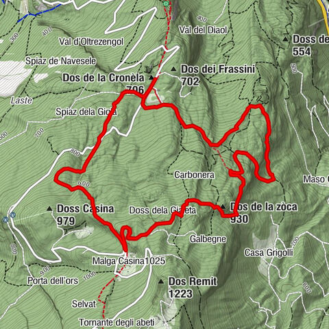 Gran Guerra: Doss Casina y Dosso Alto