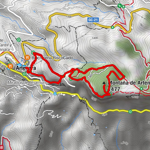 Excursión circular panorámica por el GR 139 - Reserva de la Biosfera de Gran Canaria desde Artenara