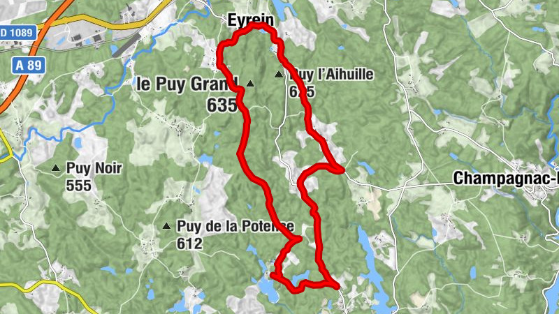 Circuito ciclista de ocio: el castillo de Sédières