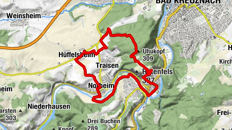 Panorama-Wanderung rund um den Rotenfels
