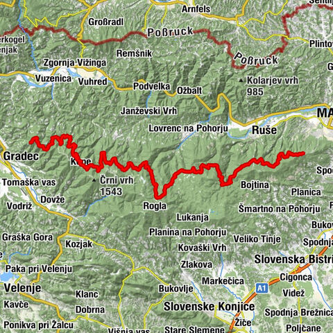 Pohorje Cycling Route (PT)