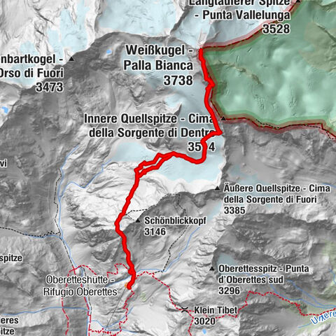 Weisskugel (3.738m) – Hochtour