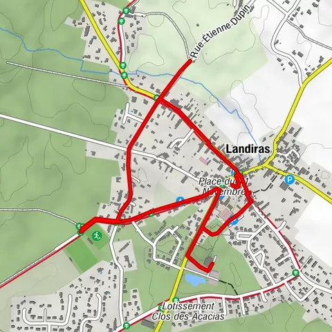 Les Pistes de Robin : grand jeu dans le village de Landiras