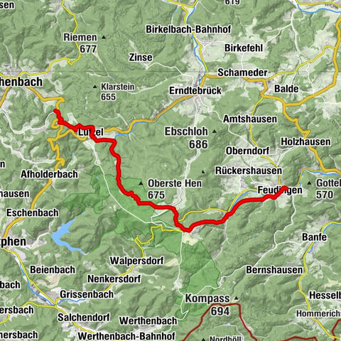 ÖPNV-Tour: Auf dem Rothaarsteig von Vormwald nach Feudingen