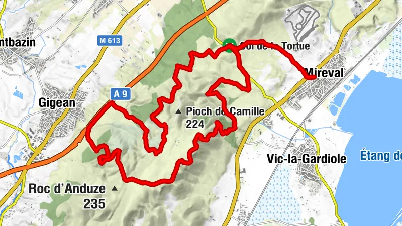 LA GARDIOLE EN BTT PARA AVANZADOS