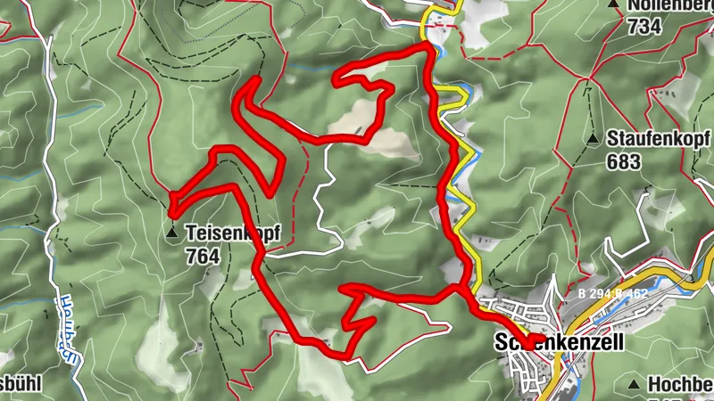 Tour zum Teisenkopf Schenkenzell