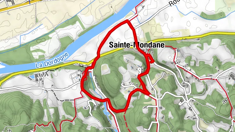 Boucle des moulins à Sainte Mondane