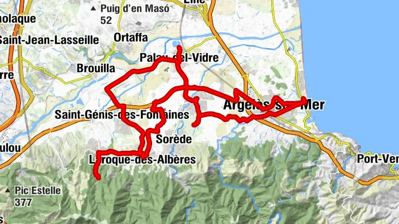 Echappée en Duo dans les Albères