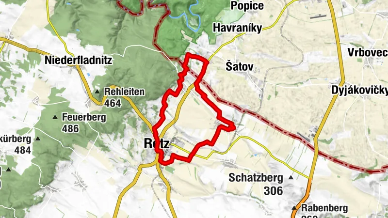 Ruta ciclista de radiestesia