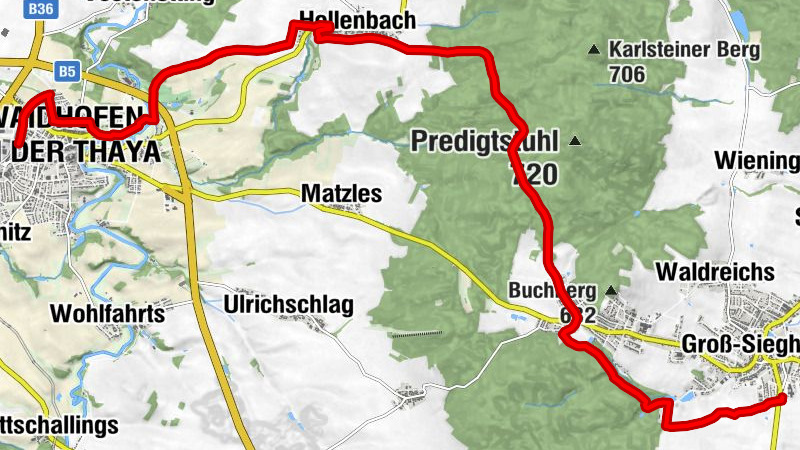 Thayarunde Waldviertel - 5. etapa