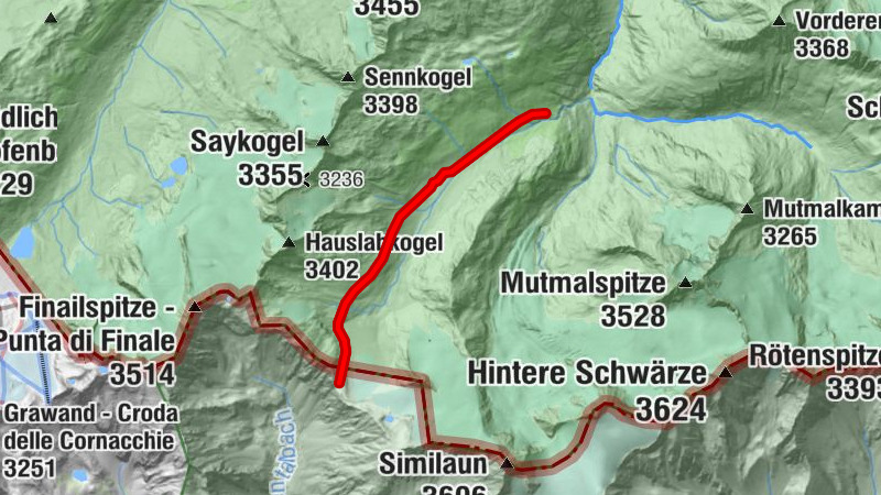 070 Grenzgänge Martin-Busch-Hütte - Similaunhütte