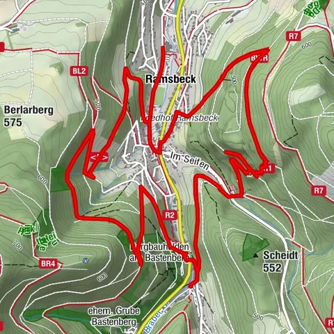 Bergbauwanderweg in Ramsbeck