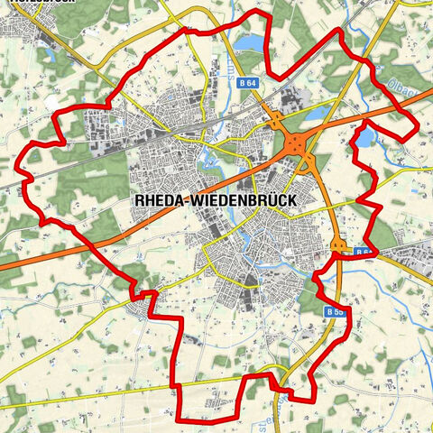 R 22: Rheda-Wiedenbrück abgefahren - Von alten Burgmannshöfen, Gutshäusern und Bauernschaften