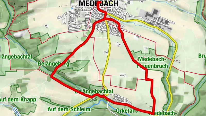 Medebach - Durch das Gelängetal (M2)