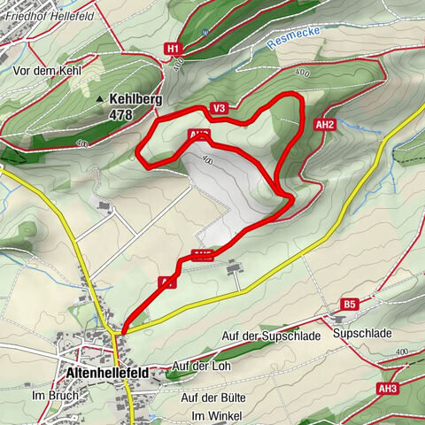 Grenzwanderung in Altenhellefeld