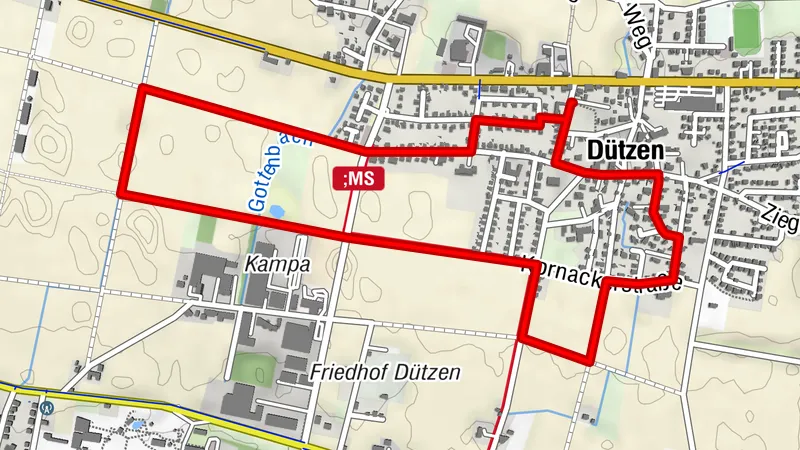 Dützer Feldweg - Eine Stunde Raus