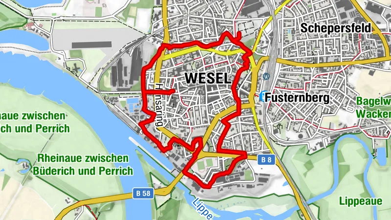 WeselTour 2: Wanderung durchs Glacis