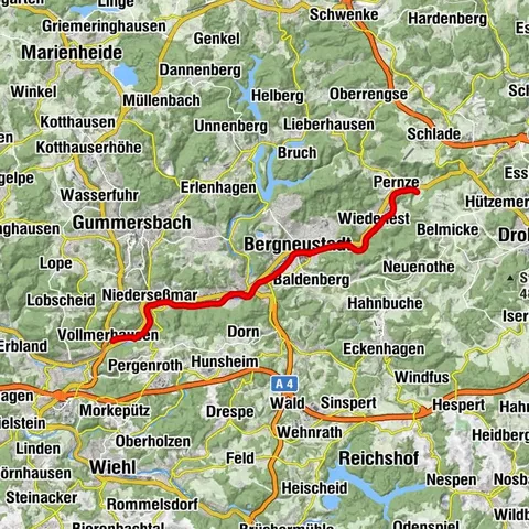 Bergischer Panorama-Radweg - Etappe Agger-Dörspe