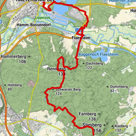 Hohe Mark Steig, Etappe 5 - Märchenhaftes Farbenmeer am Rande des Ruhrgebiets