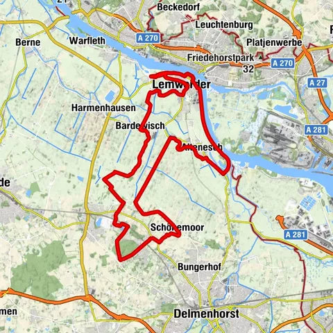 Kleeblattroute Lemwerder