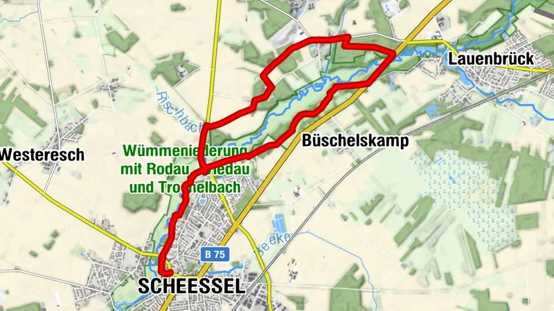NORDPFAD Wümme und Vareler Heide