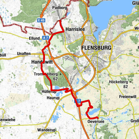 Alternativstrecke Flensburg