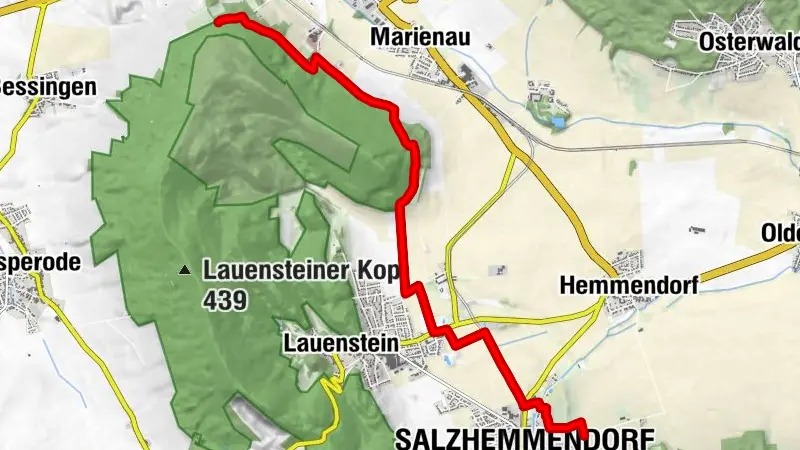 Ith-Hils-Weg Etappe 7: Salzhemmendorf – Coppenbrügge