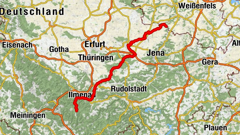 Ilmtal-Radweg