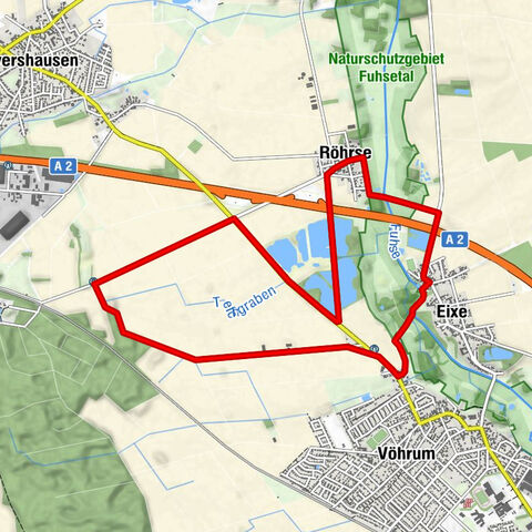 Rund um Röhrse - Lieblingsradtour