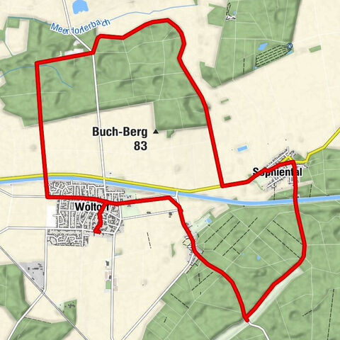 Natur pur - Rund ums Woltorfer und Fürstenauer Holz - Lieblingsradtour