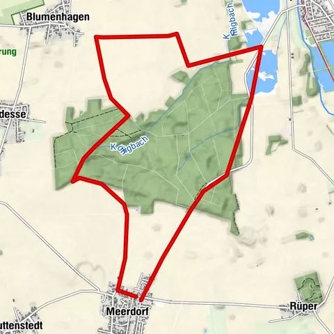 Rund ums Meerdorfer Holz - Lieblingsradtour