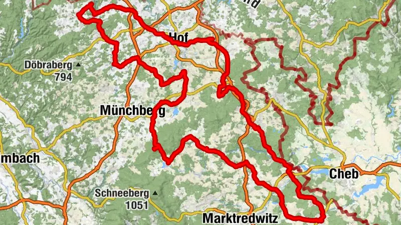 Kulturweg der Vögte - Etappe 7 (Rund um Hof)