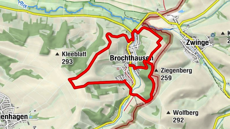 Duderstadt. Rund um Brochthausen