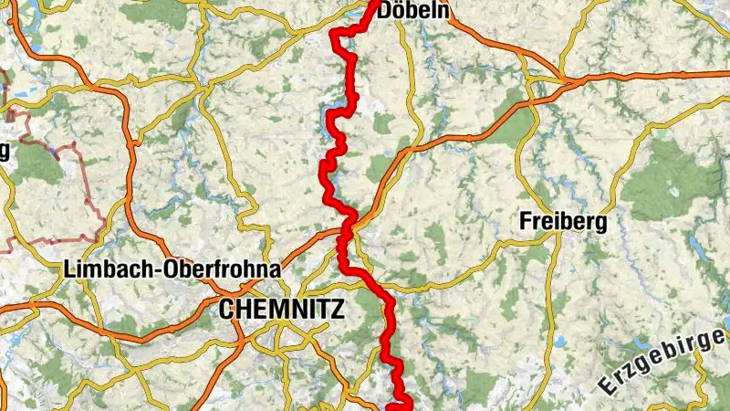 Zschopautalradweg (Zschopau-Mittweida-Döbeln)