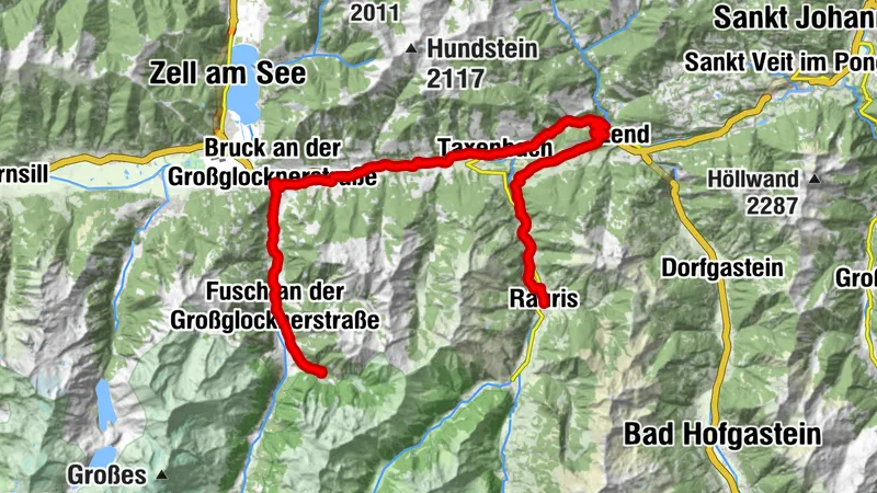 Hohe Tauern Bike Trail | ET05 Rauris | Embach | Taxenbach | Bad Fusch | Fusch