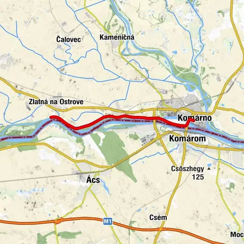 ST205b Zlatná na Ostrove - Komárno