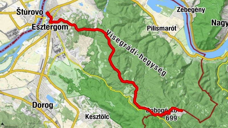 ST209 Esztergom - Dobogókő