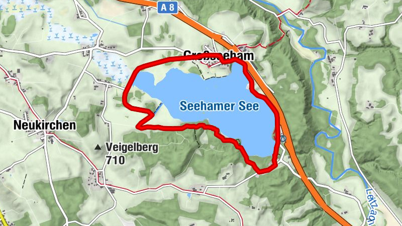 Familientraumtour rund um den Seehamer See