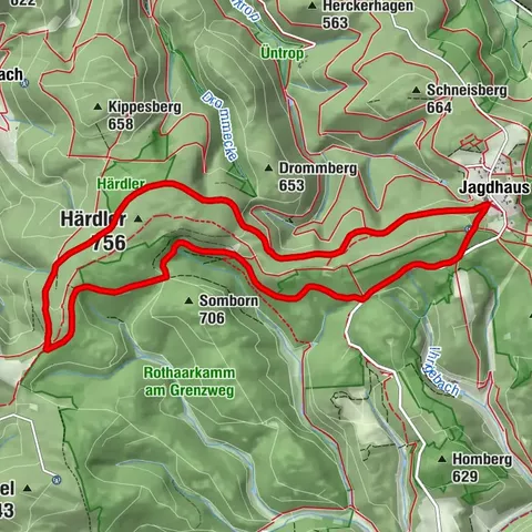 Margarethensteinweg - Rundweg um Jagdhaus (J4)